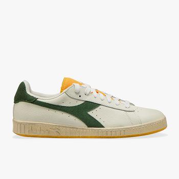 Diadora Game L Nizke Icona Bezove / Zelene / Zlte - Panske Tenisky